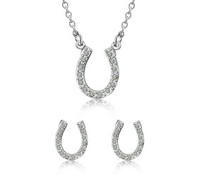 Conjunto de pendientes y collar Kiara