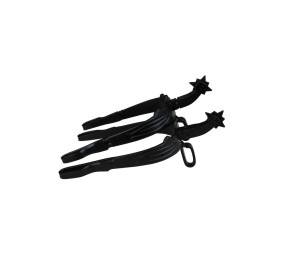 Espuela vaquera | Gallo normal | Ruleta vaquera pavonada