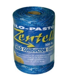 Hilo conductor azul 3 hilos Zentella