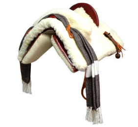 Silla de montar vaquera 'Tauro' mixta para niños | Cereza