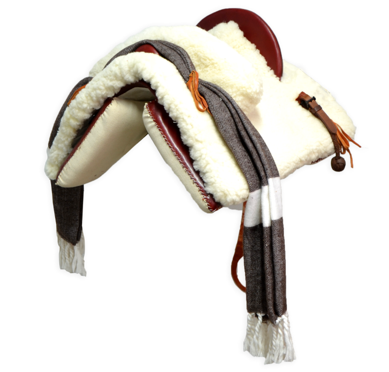 Silla de montar vaquera 'Tauro' mixta para niños | Cereza