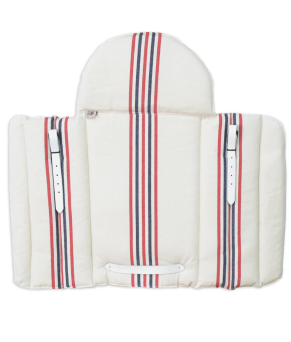 Grupera de lona con protección de concha | Blanca