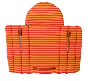 Grupera de lona con protección de concha | Rojo - Amarillo