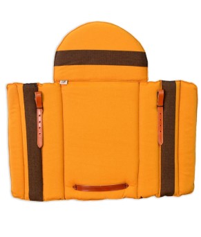 Grupera de lona con protección de concha | Albero - Marrón