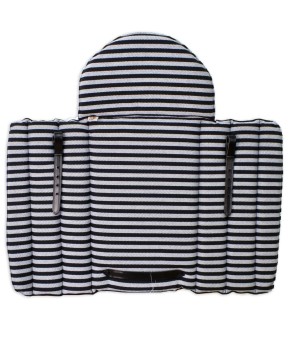 Grupera de lona con protección de concha | Negro - Gris