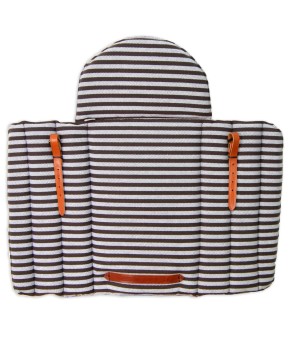 Grupera de lona con protección de concha | Marrón - Gris