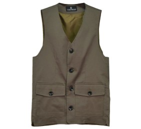 Chaleco cuatro bolsillos 'Los Nietos' | Verde kaki