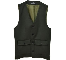 Chaleco cuatro bolsillos 'Los Nietos' | Verde