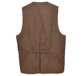 Chaleco cuatro bolsillos 'Los Nietos' | Tostado