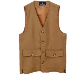 Chaleco cuatro bolsillos 'Los Nietos' | Camel