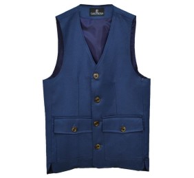 Chaleco cuatro bolsillos 'Los Nietos' | Azul