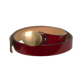 Cinturón 'Los Nietos' con hebilla ovalada