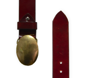 Cinturón 'Los Nietos' con hebilla ovalada