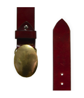 Cinturón 'Los Nietos' con hebilla ovalada