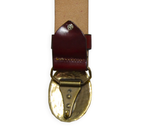 Cinturón 'Los Nietos' con hebilla ovalada