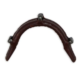 Muserola fragua forrada 'Los Nietos Dressage' | 3 pasadores