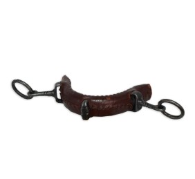 Muserola fragua forrada 'Los Nietos Dressage' | Pilares cortos