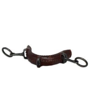 Muserola fragua forrada 'Los Nietos Dressage' | Pilares cortos