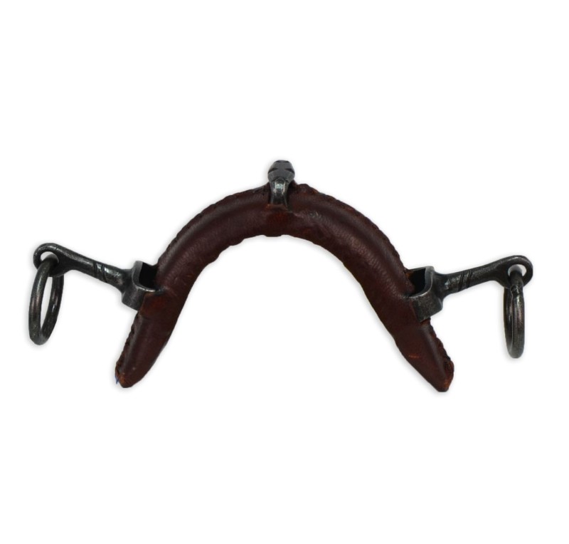 Muserola fragua forrada 'Los Nietos Dressage' | Pilares cortos