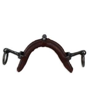 Muserola fragua forrada 'Los Nietos Dressage' | Pilares cortos