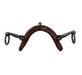 Muserola fragua forrada 'Los Nietos Dressage' | Pilares medianos