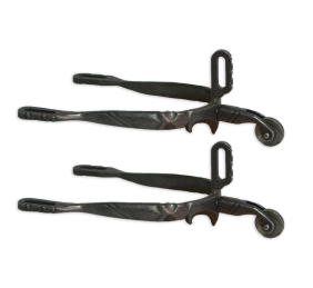 Espuela vaquera de fragua 'Los Nietos Dressage' | Soldada | Ruleta moneda