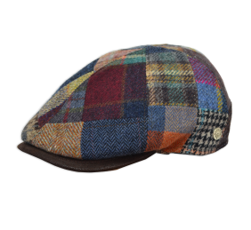 Gorra Gatsby Multipatch | Marrón