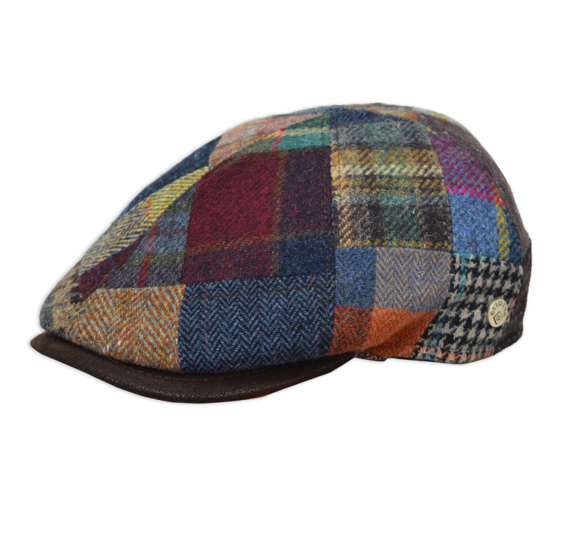 Gorra Gatsby Multipatch | Marrón