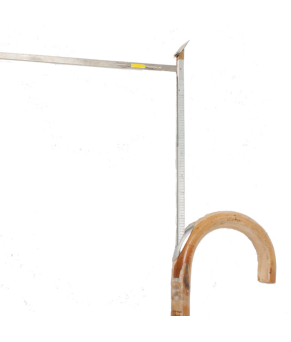 Bastón hipómetro de madera medidor potros