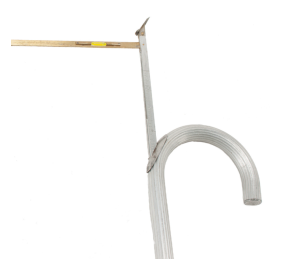 Bastón hipómetro de aluminio medidor potro