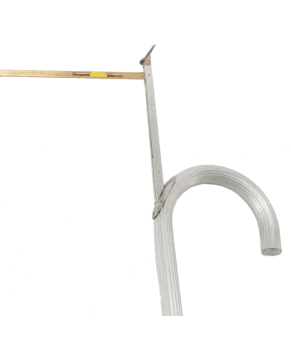 Bastón hipómetro de aluminio medidor potro