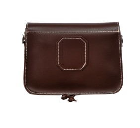 Bolso Rociero costura Tres flores | Engrasado - Beig