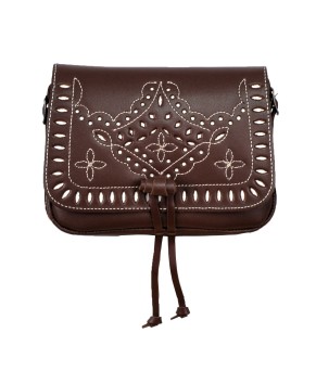 Bolso Rociero costura Tres flores | Sol