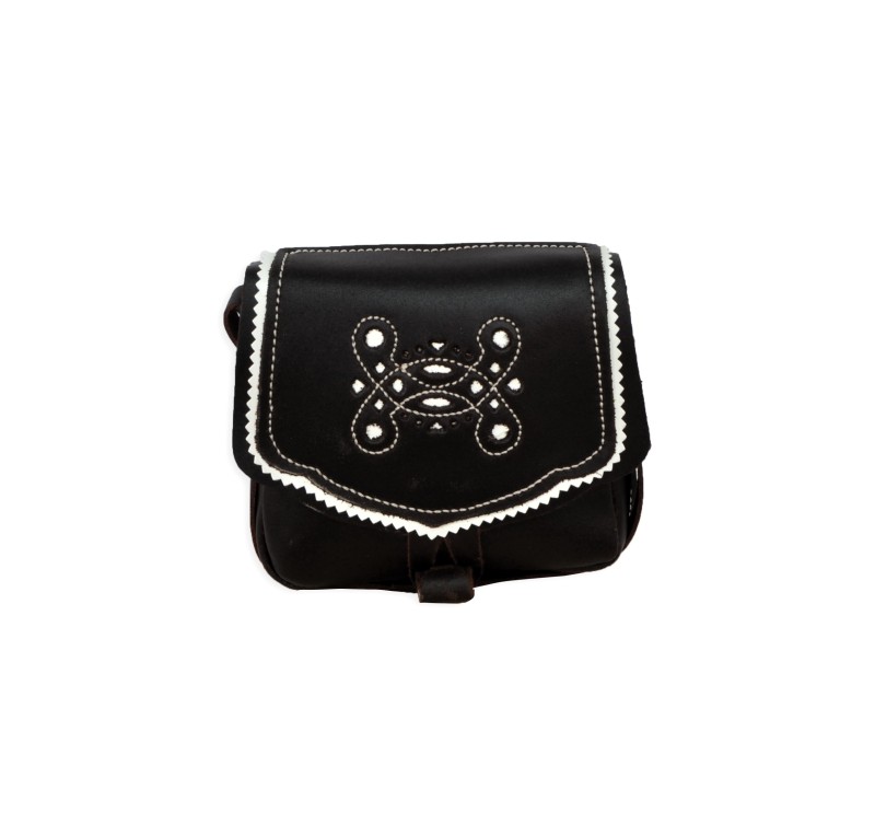 Bolso Piel Niña | Oscuro