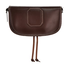 Bolso Rociero Cierre Cairel Liso | Avellana