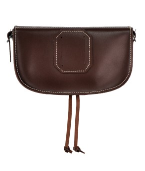 Bolso Rociero Cierre Cairel Liso | Avellana