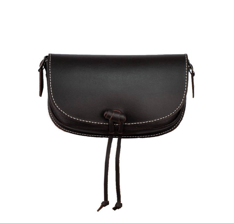 Bolso Rociero Cierre Cairel Liso | Oscuro