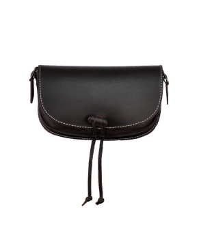 Bolso Rociero Cierre Cairel Liso | Oscuro