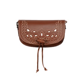 Bolso Rociero Cierre Cairel Picado | Avellana
