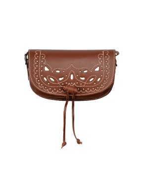Bolso Rociero Cierre Cairel Picado | Avellana