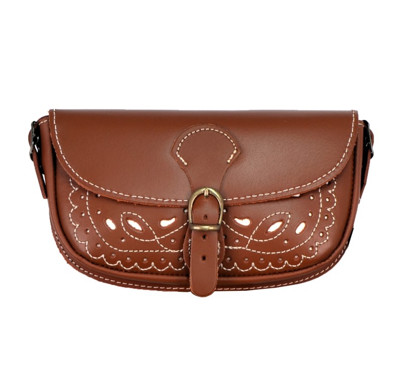 Bolso Rociero Hebilla | Avellana