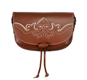 Bolso Rociero Ribete | Engrasado-beig