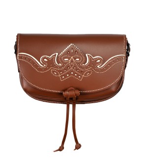 Bolso Rociero Ribete | Engrasado-beig