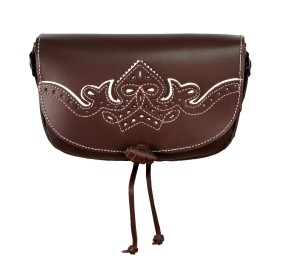 Bolso Rociero Ribete | Engrasado-beig