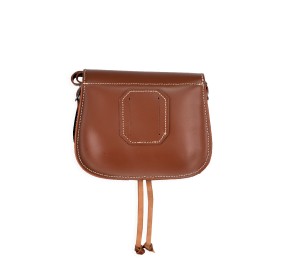 Bolso Rociero Solapa Ancha | Avellana