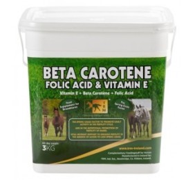 Ácido fólico y vitamina E Beta Carotene | 3 kg