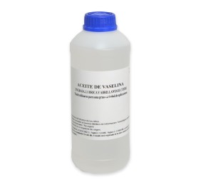 Aceite de vaselina hidratante para el cuero 1L. Engrasa, lubrica y abrillanta cualquier superficie de cuero.