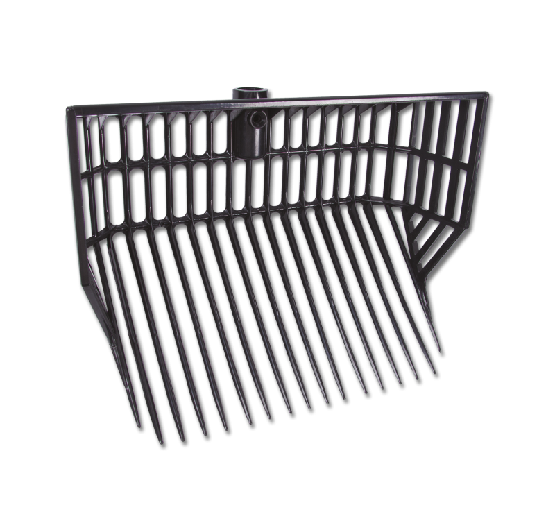 Horca de plástico con bordes elevados