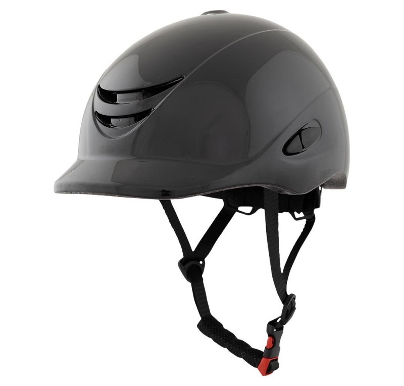 Casco de equitación petite shiny para niños