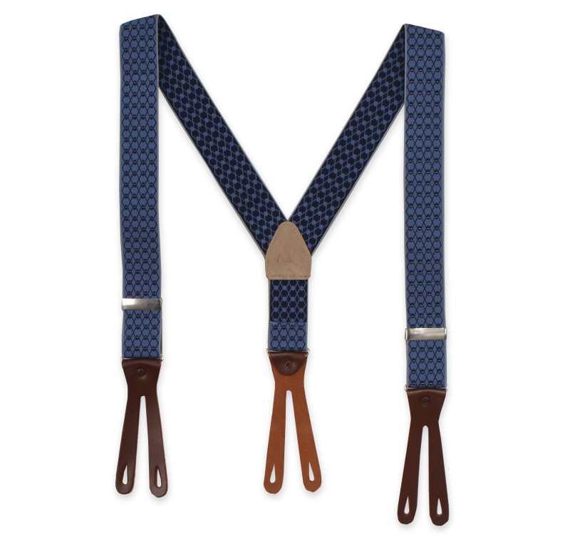 Tirante Flamenco Fantasía 3924/35 Azul